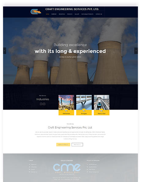 Engineering Website